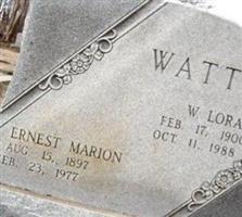 Ernest Marion Watts