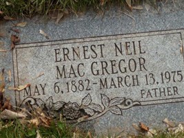 Ernest Neil MacGregor Ernest Neil MacGregor