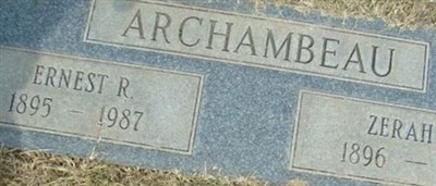 Ernest R. Archambeau Ernest R. Archambeau