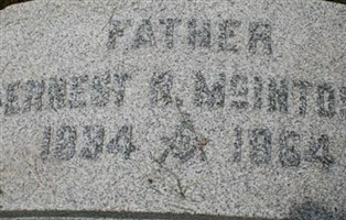Ernest R. McIntosh Ernest R. McIntosh