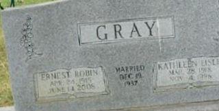 Ernest Robin Gray, Sr