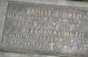 Ernest Theodore Muth Ernest Theodore Muth