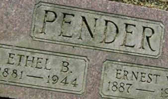 Ernest Wilbur Pender Ernest Wilbur Pender