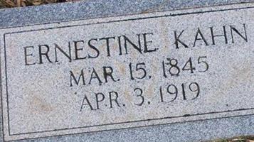 Ernestine Kahn