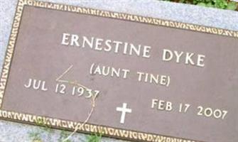 Ernestine (Tina) (Aunt Tine) Dykes