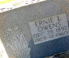 Ernie L Owens Ernie L Owens