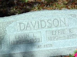 Ervin L. Davidson Ervin L. Davidson