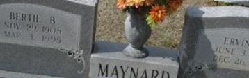 Ervin M Maynard