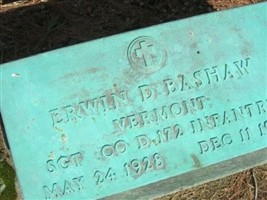 Erwin Daniel Bashaw