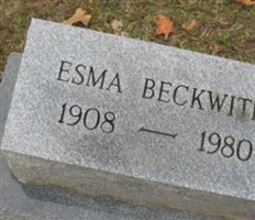 Esma Beckwith Esma Beckwith