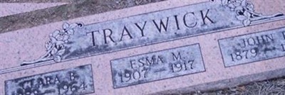 Esma M Traywick Esma M Traywick