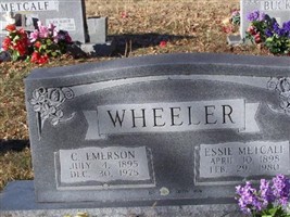 Essie E. Metcalf Wheeler Essie E. Metcalf Wheeler