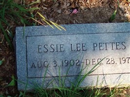 Essie Lee Carleton Pettes Essie Lee Carleton Pettes