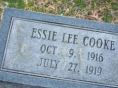 Essie Lee Cooke Essie Lee Cooke