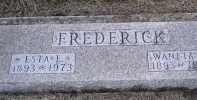 Esta E Frederick