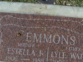 Estella Frances Rust Emmons Estella Frances Rust Emmons