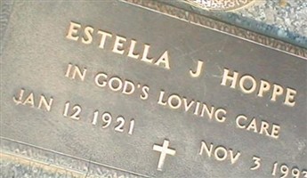 Estella J. Hoppe Estella J. Hoppe