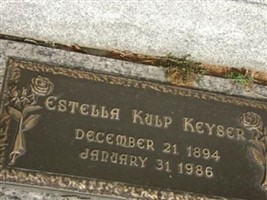 Estella Kulp Keyser Estella Kulp Keyser