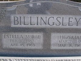 Estella McRae Billingsley Estella McRae Billingsley