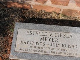 Estelle V Ciesla Meyer Estelle V Ciesla Meyer