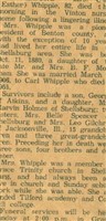Ester Mossman Whipple Ester Mossman Whipple