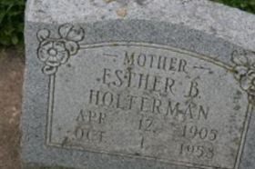 Esther B Zickert Holterman