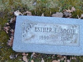 Esther E Booth Esther E Booth
