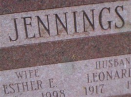Esther E Repp Jennings Esther E Repp Jennings