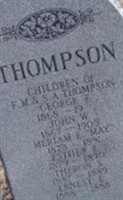 Esther E Thompson Esther E Thompson