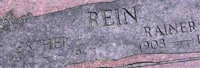 Esther Elvira Hoikka Rein Esther Elvira Hoikka Rein