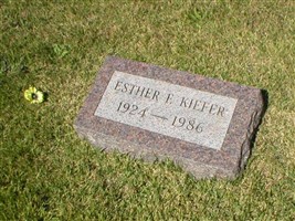 Esther F Kiefer
