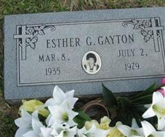 Esther G. Gayton