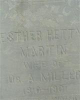 Esther Hetty Martin Miller