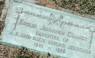 Esther Jennings Clancy Esther Jennings Clancy