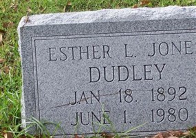 Esther L Jones Dudley Esther L Jones Dudley