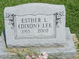 Esther Lee Dixon Lee Esther Lee Dixon Lee
