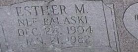 Esther M. Balaski Dearing