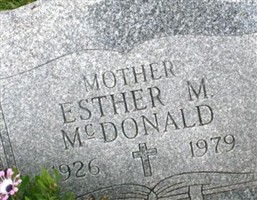 Esther M. McDonald