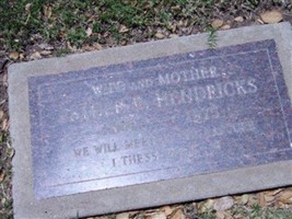 Esther R Hendricks Esther R Hendricks