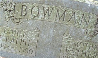 Esther R. Teeter Bowman