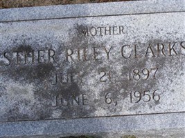 Esther Riley Clarkson Esther Riley Clarkson