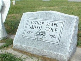 Esther Slape Cole