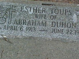 Esther Toups Duhon Esther Toups Duhon