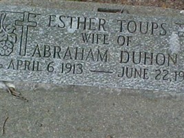 Esther Toups Duhon