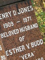 Esther "Vera" Budd Jones