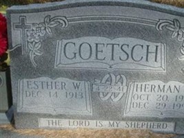Esther W Goetsch Esther W Goetsch