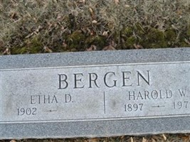Etha D. Bergen Etha D. Bergen