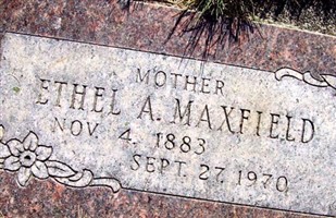 Ethel A Maxfield