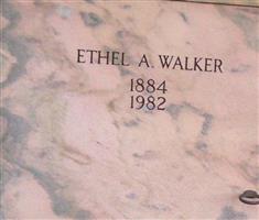 Ethel A Walker