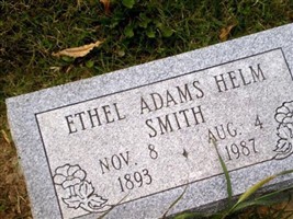 Ethel Adams Helm Smith